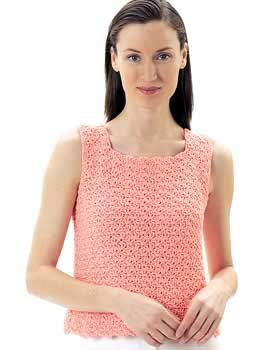 Crochet Summer Lace Tank