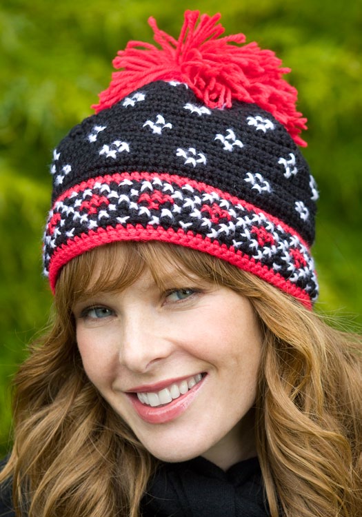 Crochet Scandinavian Hat