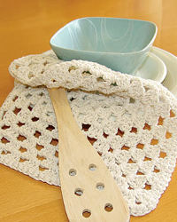 Granny's Square Dishcloth Granny's Square Dishcloth