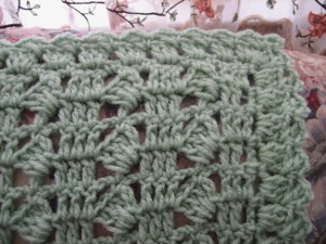 Grassy Moss Crocheted Afghan Pattern
