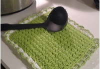 Crunch Stitch Potholder