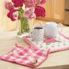 Rose Dishcloth and Pot Holder