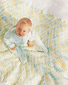 Soft Colors Baby Afghan