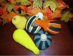 Crochet Squash and Gourds