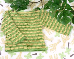 Striped Baby Sweater 3
