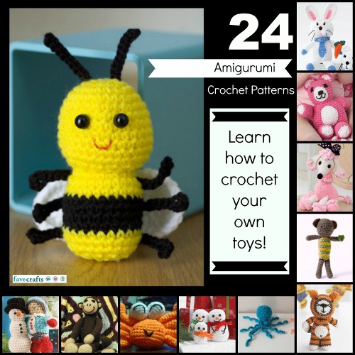 24 Free Amigurumi Crochet Patterns