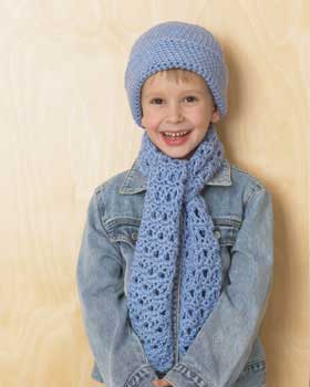 BLUE CROCHET HAT - CROCHET FLOWER HATS - NELLIE AND NORM - HOME