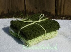 Crochet Dish Cloth Gift Set