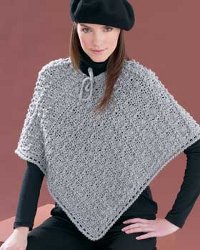 Patterned Poncho