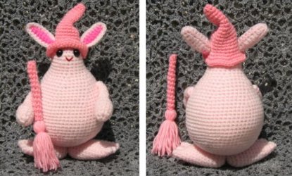 Pink Rabbit Witch