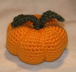 Mango Pumpkin Pincushion