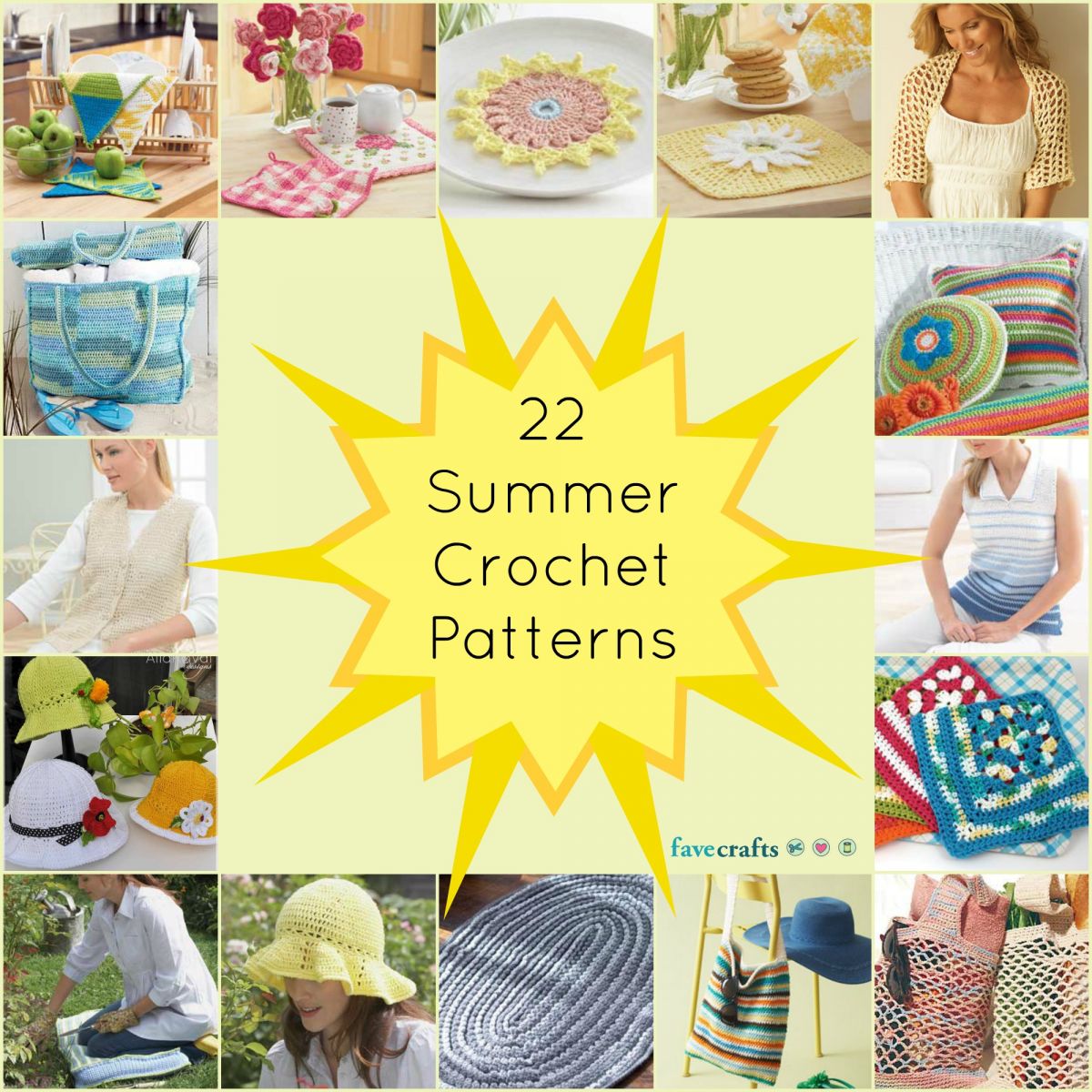 22 Summer Crochet Patterns