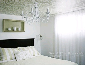 Ceiling Stenciling Tutorial