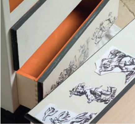 Inside of Drawer