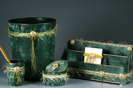 Painted Desk Accessories