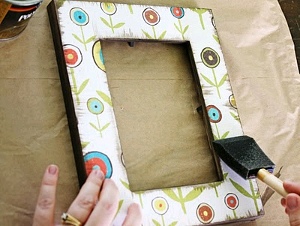 Decoupage Frame