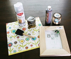 Decoupage Frame