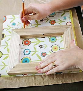 Decoupage Frame