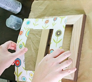 Decoupage Frame