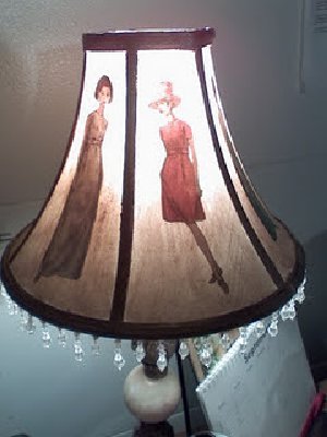 Craft Ideas Lamp Shades on Materials Craft Paints Fabric Lamp Shade Mod Podge Stickers Or