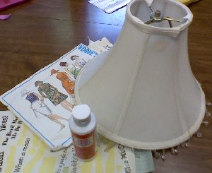 Vogue Fashion Lamp Shade