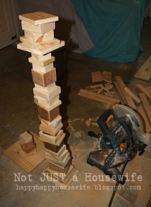 Scrap Wood Lamp