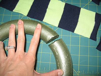 Cut Foam Wreath 2