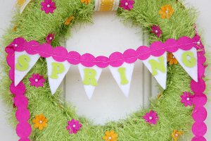 Spring Cheer Wreath