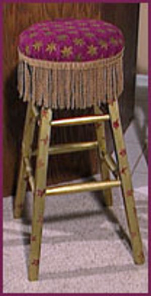 vintage bar stool