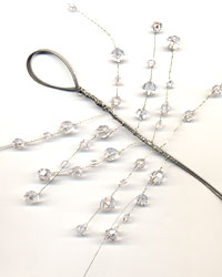 Beaded Holiday Garland Step 5