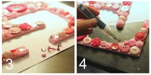Sweet Button Monogram