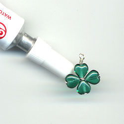 Four Leaf Clover Charm Step 4