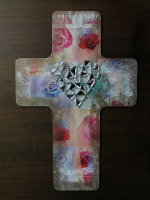 decoupage heart