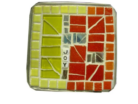 Mosaic Joy Bath Jar