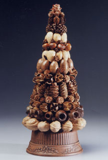 Natural Nut Topiary