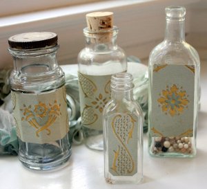 vintage bottles