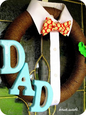 father's day wreath