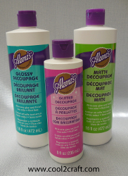 Aleene's Decoupage Product Assortment