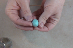Polymer Clay Egg Bead