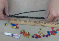 Polymer Clay Heart Charms Bracelet
