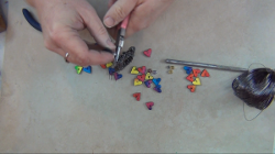 Polymer Clay Heart Charms Bracelet