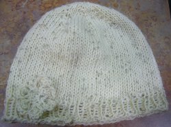Isis Knit Hat and Flower Pattern