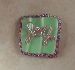 Joy Pottery Magnet