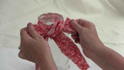 No twist Fabric Bow
