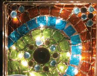 Mosaic Kaleidescope Lamp