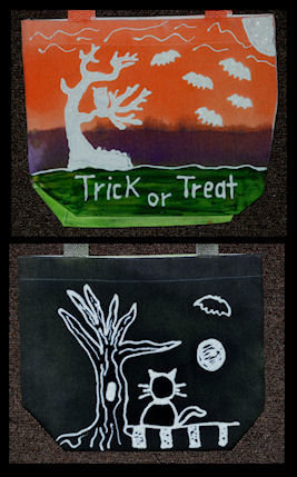 Personalized Trick or Treat Bags Alternate designs