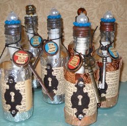 Craft Ideas Glass Bottles on 39 Valentines Crafts For Adults  Making Valentine Crafts For Adults