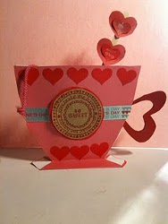 Craft Ideas  Paper Cups on Brown Bag Tea Cup Valentine   Favecrafts Com