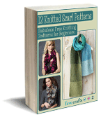 12 Knitted Scarf Patterns eBook