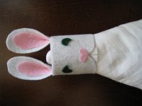 Easter Bunny Napkins Rings 2